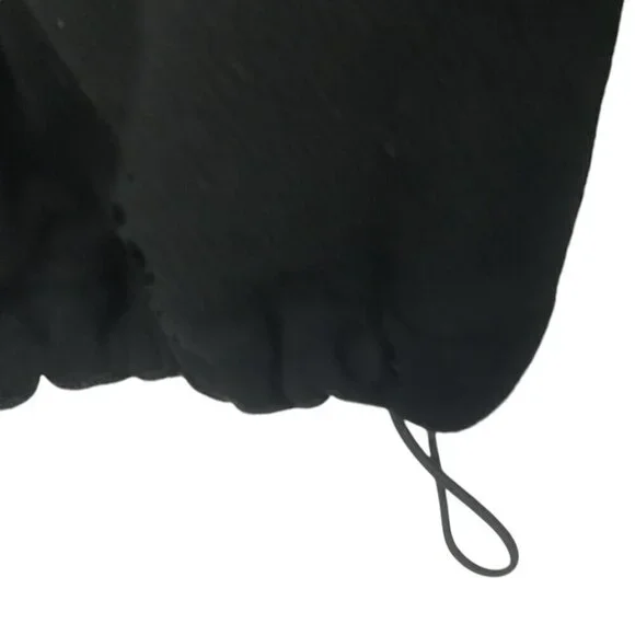 Pearl Izumi Full Zip Black Mock Neck Fleece Jacket Size L Mens Pockets Cycling - Picture 11 of 12